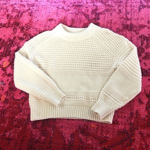 Crop top sweater